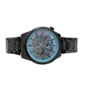 tommy hilfiger henry skeleton automatic watch .