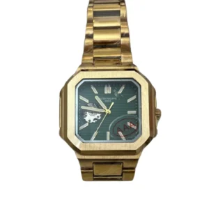 gold tone patek philippe automatic watch .