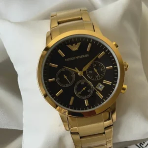 emporio armani renato men's chronograph watch.